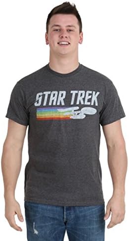חולצת טריקו לוגו של מסע בין כוכבי גברים