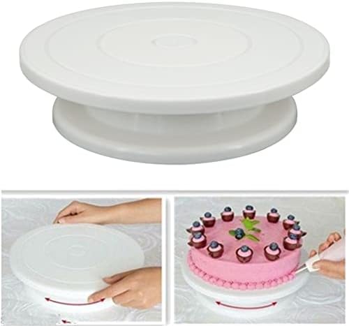 עוגת פטיפון סטנד עוגת קישוט אביזרי עשה זאת בעצמך מסתובב יציב נגד החלקה עגול עוגת שולחן מטבח אפיית כלים
