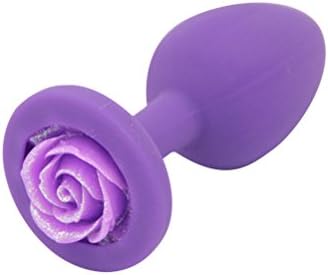 צעצועי מין אנאלי של סיליקון קוטן למבוגרים עם ורדים מלאכותיים דקורטיביים לנשים זוגות גברים