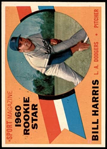1960 Topps 128 טירון כוכב ביל האריס לוס אנג'לס דודג'רס אקס/MT+ Dodgers