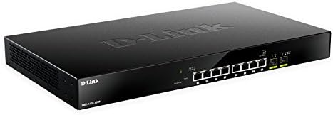 D-Link Smart מנוהל 2.5 Gigabit Ethernet Switch שחור