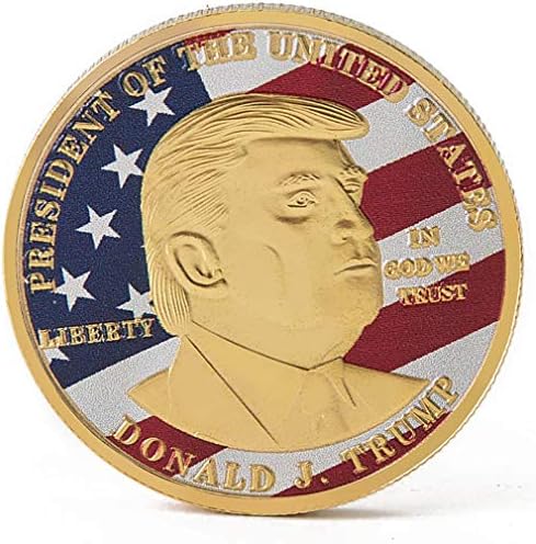 דונלד טראמפ מטבע 2020 נשיא דונלד טראמפ פתיחה של נשר נשר מתנה לאוסף מטבעות זיכרון