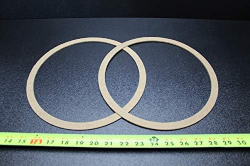 2 MDF רמקול טבעת מרווח 10 בעץ לוח 1 במארז פיברגלס טבעת -10BZ