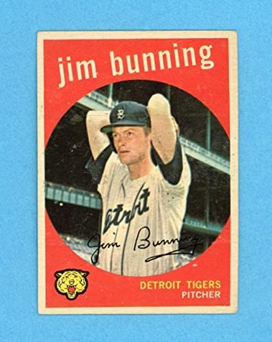 1959 Topps 149 Jim Bunning Detroit Tiger