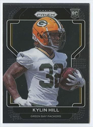 2021 Panini Prizm 403 Kylin Hill RC טירון Green Bay Packers NFL כרטיס מסחר בכדורגל