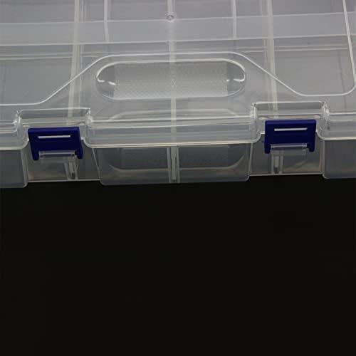 HeyiarBeit PP רכיב תיבת אחסון 230x160x60 ממ מארגן פלסטיק מיכל מתכוונן 8 קופסאות כלים נשלפות לרכיב אלקטרוני רכיב אלקטרוני אביזרים קטנים צבע 1 pc