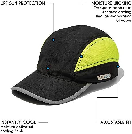 כובע בייסבול קירור למבוגרים מבנים - פיתול של Moisture, קל משקל, כובע כדור ביצועים לדיג, טיולים רגליים, קיאקים, גולף