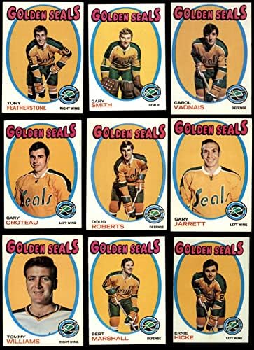 1971-72 Topps California Seals Golden Seals Set California Seals Golden VG/EX+ SEALS GOLDEN