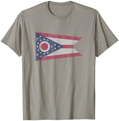 State of אוהיו The Buckeye State Columbus Cleveland חולצת T