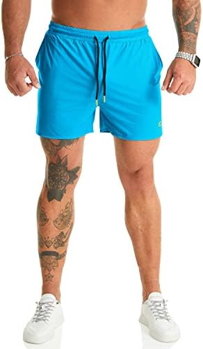 אובר גברים של אור אתלטי קצר אימון מהיר יבש מכנסיים קצרים עבור ריצה שחייה כושר אימון מכנסיים קצרים