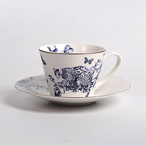 קומקום קומקום של xiulaiq דפוס כחול דפוס קפה כוס קפה קומקום תה. תה תה אחר הצהריים
