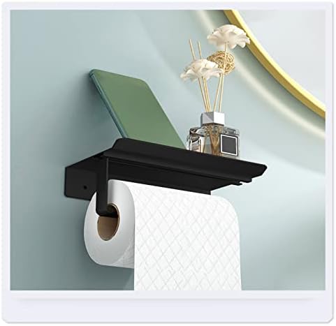 מחזיק גליל טואלט של טומני, מחזיק מגבת נייר רכוב על קיר אמבטיה, מחזיק טלפון טואלט, מחזיק נייר טואלט לחדר רחצה