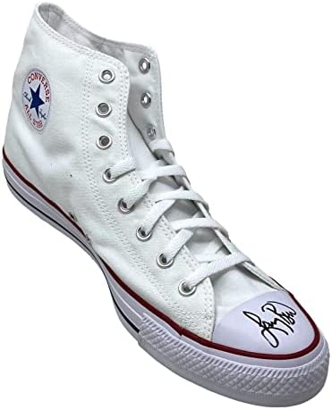 לארי בירד בוסטון סלטיקס חתום שמאל צ'אק טיילור נעל כדורסל נעל PSA ITP - נעלי ספורט NBA עם חתימה