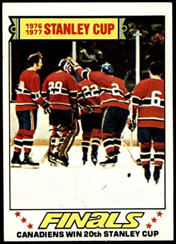 1977 Topps 264 גמר גביע סטנלי - Canadien