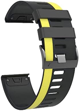 Davno 22 26 ממ QuickFit רצועת Watchband עבור Garmin Fenix ​​6 6x Pro 5x 5 Plus 3HR 935 945 S60 SmartWatch Band צמיד צמיד צמיד סיליקון
