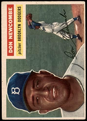 1956 Topps 235 Don Newcombe Brooklyn Dodgers Good Dodgers