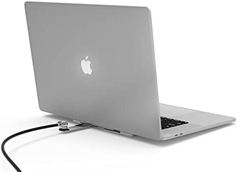 להב חריץ אבטחה למחשבים ניידים - מקלוקס נעילה אוניברסלית עבור MacBook Pro, אוויר, מחברות וטאבלטים. צבע: כסף.