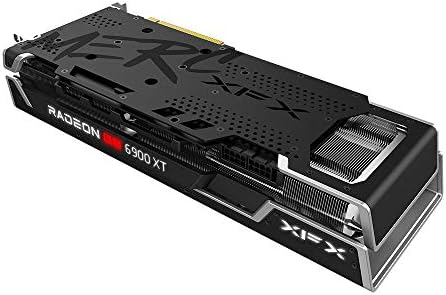 XFX Speedster Merc319 AMD Radeon RX 6900 XT כרטיס גרפיקה משחק שחור עם 16GB GDDR6, HDMI, 3XDP, AMD RDNA 2 RX-69XTATBD9