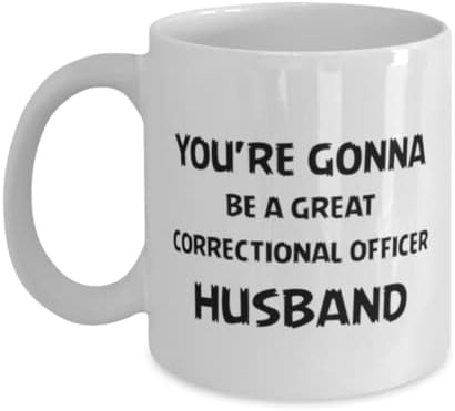 כליאה קצין ספל, אתה הולך להיות גדול כליאה קצין הבעל, חידוש ייחודי מתנת רעיונות כליאה קצין, קפה ספל תה כוס לבן