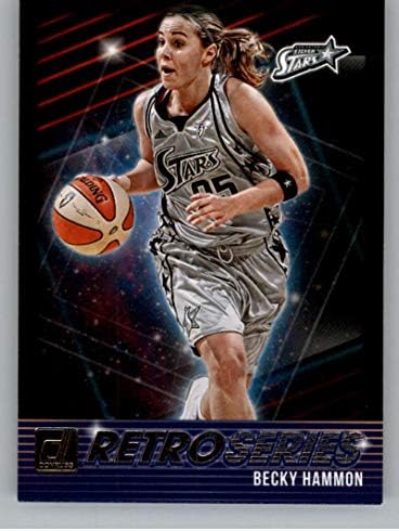 2019 דונרוס WNBA רטרו סדרה 7 Becky Hammon San Antonio Star