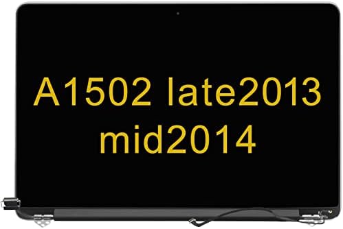 החלפת מסך LCD של Nuolaisun LCD ל- MacBook Pro 13 רשתית A1502 בסוף 2013 אמצע 2014 תצוגת הרכבה מלאה תיקון חלק 661-8153