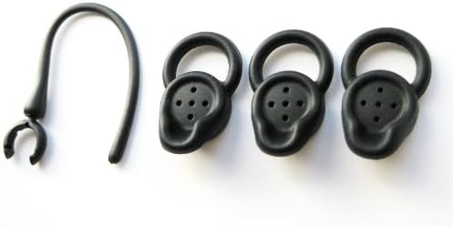 3 אוזניות אוזניות אוזניות שחורות קטנות ומייצבות או אוזניים 1 אוזן אוזניות תואמות לאוזניות עידן לסת, מסך עשן, חצות ואוזניות בטנה כסף