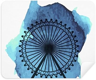 לונדון עין גלגל ענק אנגליה בריטניה בריטניה ניקוי בד מסך מנקה 2 יחידות זמש בד